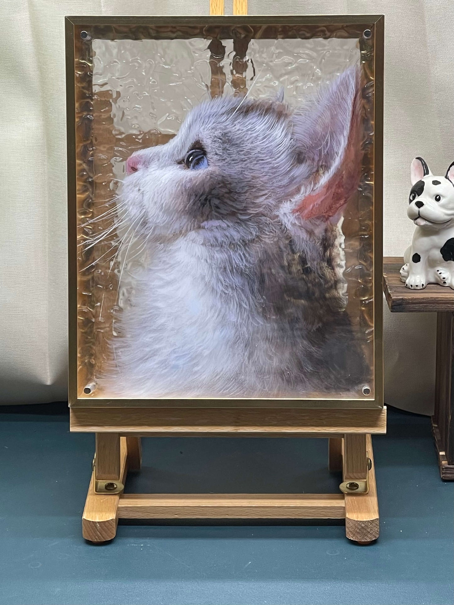 ペット似顔絵 アクリル画【6層】2匹